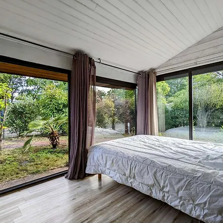 Villa Lac Charmante Maison En Bois 9 Couchages Proche Lac De Navarrosse Biscarrosse